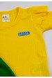 Conjunto Body Canelado Menina - Copa do Mundo - Ame Kids