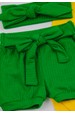 Conjunto Body Canelado Menina - Copa do Mundo - Ame Kids