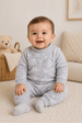 Conjunto Blusa Manga Longa e Calça Flanel Luxo- Mescla- Ame Kids