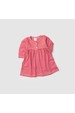 Vestido Manga Longa Bebe Menina -Vermelho- Ame Kids