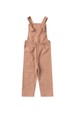 Conjunto Infantil Jardineira Longa e Blusa Ml - Avelã- Ame Kids
