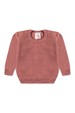 Conjunto Bebê Infantil Casaco de Moleton e Calça Térmica Sublimada - Rosê - Ame Kids