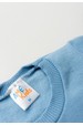Conjunto Bebê Infantil Casaco de Moleton e Calça Térmica Sublimada - Azul Bebê - Ame Kids