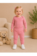 Conjunto Body e Calça Térmica - Rosa - Ame Kids