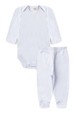 Conjunto Body e Calça Térmica - Branco - Ame Kids