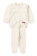 Conjunto Blusa Manga Longa e Calça Brush - Marfim - Ame Kids