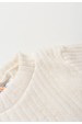 Conjunto Blusa Manga Longa e Calça Brush - Marfim - Ame Kids