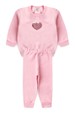 Conjunto Infantil Bebê Blusa Manga Longa e Calça Moletom