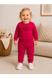 Conjunto Infantil Bebê Blusa Manga Longa e Calça Moletom