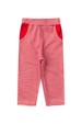 Conjunto Infantil Bebê Meia Estação Blusa Lisa e Calça Listrada - Vermelho - Ame Kids