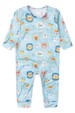 Macacão Infantil Bebê Térmico Longo - Azul Bebê - Ame Kids