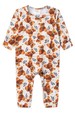 Macacão Infantil Bebê Térmico Canelado Longo - Avelã - Ame Kids
