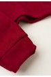 Conjunto Bebe Infantil Bata e Calça Canelado Dubai - Bordô - Ame Kids