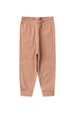 Conjunto Bebe Infantil Bata e Calça Canelado Dubai - Castanho - Ame Kids