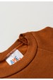 Conjunto Blusa Manga Longa e Calça de Moleton com Aplique Interativo - Doce de Leite - Ame Kids