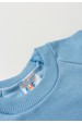 Conjunto Blusa Manga Longa e Calça de Moleton com Aplique Interativo - Azul Bebê - Ame Kids