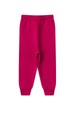 Conjunto Blusa Manga Longa e Calça de Moleton com Pregas e Botões - Pink - Ame Kids