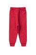 Conjunto Blusa Manga Longa e Calça de Moleton com Pregas e Botões - Vermelho - Ame Kids