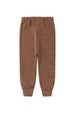 Conjunto Blusa e Calça Bouclé  com Aplique e Capuz - Caramelo - Ame Kids