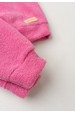 Conjunto Blusa e Calça Bouclé  com Aplique e Capuz - Rosa - Ame Kids