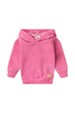 Conjunto Blusa e Calça Bouclé  com Aplique e Capuz - Rosa - Ame Kids