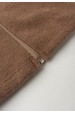 Conjunto Infantil Bebê Casaco com Zíper e Calça Bouclé - Marrom - Ame Kids