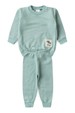 Conjunto Infantil Bebê Blusa Manga Longa e Calça Moletom - Jade - Ame Kids
