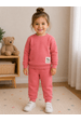Conjunto Infantil Bebê Blusa Manga Longa e Calça Moletom - Rose - Ame Kids