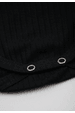 Conjunto Body Canelado Curto Menino - Preto - Ame Kids