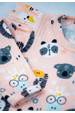 Conjunto Body Canelado Menina - Safari Conjuntinho - Ame Kids