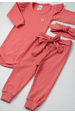 Conjunto Body Canelado Menina - Pêssego - Ame Kids