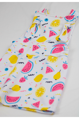 Salopete Molecotton - Melancia - Ame Kids