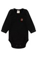Conjunto Body Canelado Menino - Preto - Ame Kids