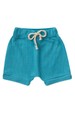 Conjunto Body Canelado Curto Menino - Ciano - Ame Kids
