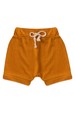 Conjunto Body Canelado Curto Menino - Girassol - Ame Kids