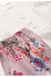 Conjunto Bata e Calça Canelado Bebê - Off-White - Ame Kids