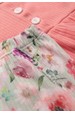 Conjunto Bata e Calça Canelado Bebê - Pêssego - Ame Kids