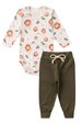 Conjunto Body Canelado Menino - Lion - Ame Kids