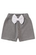 Conjunto Body Canelado - Branco / Pied de Poule - Ame Kids