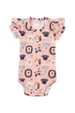 Conjunto Body Canelado Curto Menina - Safari Conjuntinho - Ame Kids