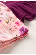 Conjunto Bata Shorts Verão Canelado Bebê - Beringela - Ame Kids