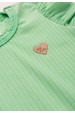 Conjunto Canelado Body e Saia Bebê - Verdinho - Ame Kids