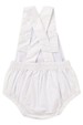 Romper Tricoline - Branco - Ame Kids