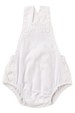 Romper Tricoline - Branco - Ame Kids