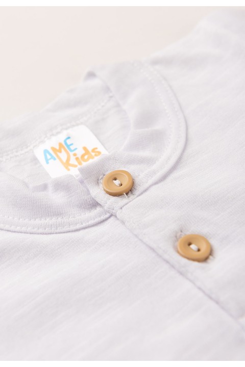 Camiseta Criança - Branco - Ame Kids