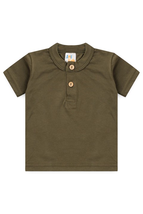 Camiseta Criança - Verde - Ame Kids
