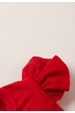 Conjunto Bata Shorts Natal Canelado Bebê - Vermelho - Ame Kids