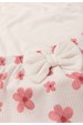 Conjunto Body Alcinha Canelado Curto Menina - Off-White - Ame Kids