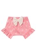 Conjunto Body Alcinha Canelado Curto Menina - Rosa Bebê - Ame Kids