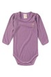 Conjunto Body e Calça Canelado - Xadrez Lilás - Ame Kids